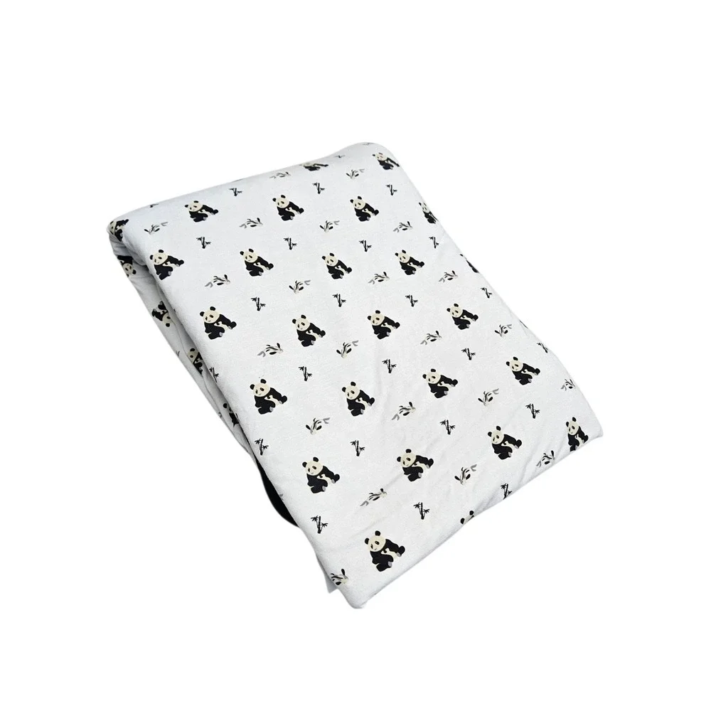 Kyte Toddler Panda Quilted Blanket White Black Bamboo 1.0 TOG Quilt